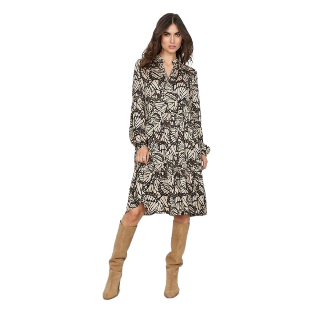 Soyaconcept Beige Hariet Dress M - NWOT